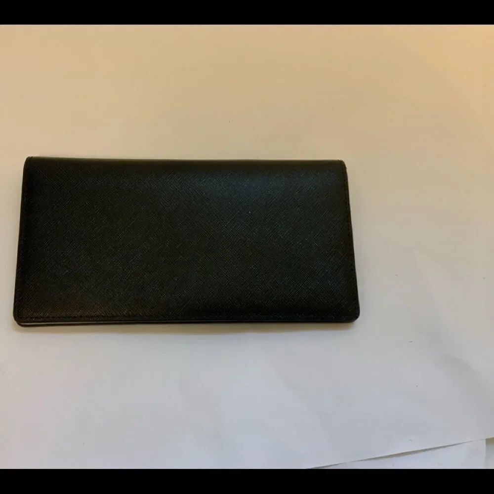 New ''14th & Union'' Bifold Wallet-- Black Leather  NWOT